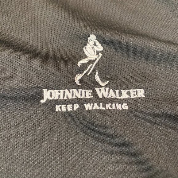Johnnie Walker Black Performance Golf Polo Medium M - Picture 5 of 6
